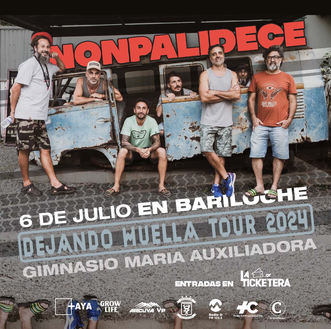 NONPALIDECE en Bariloche - Dejando Huella Tour 2024