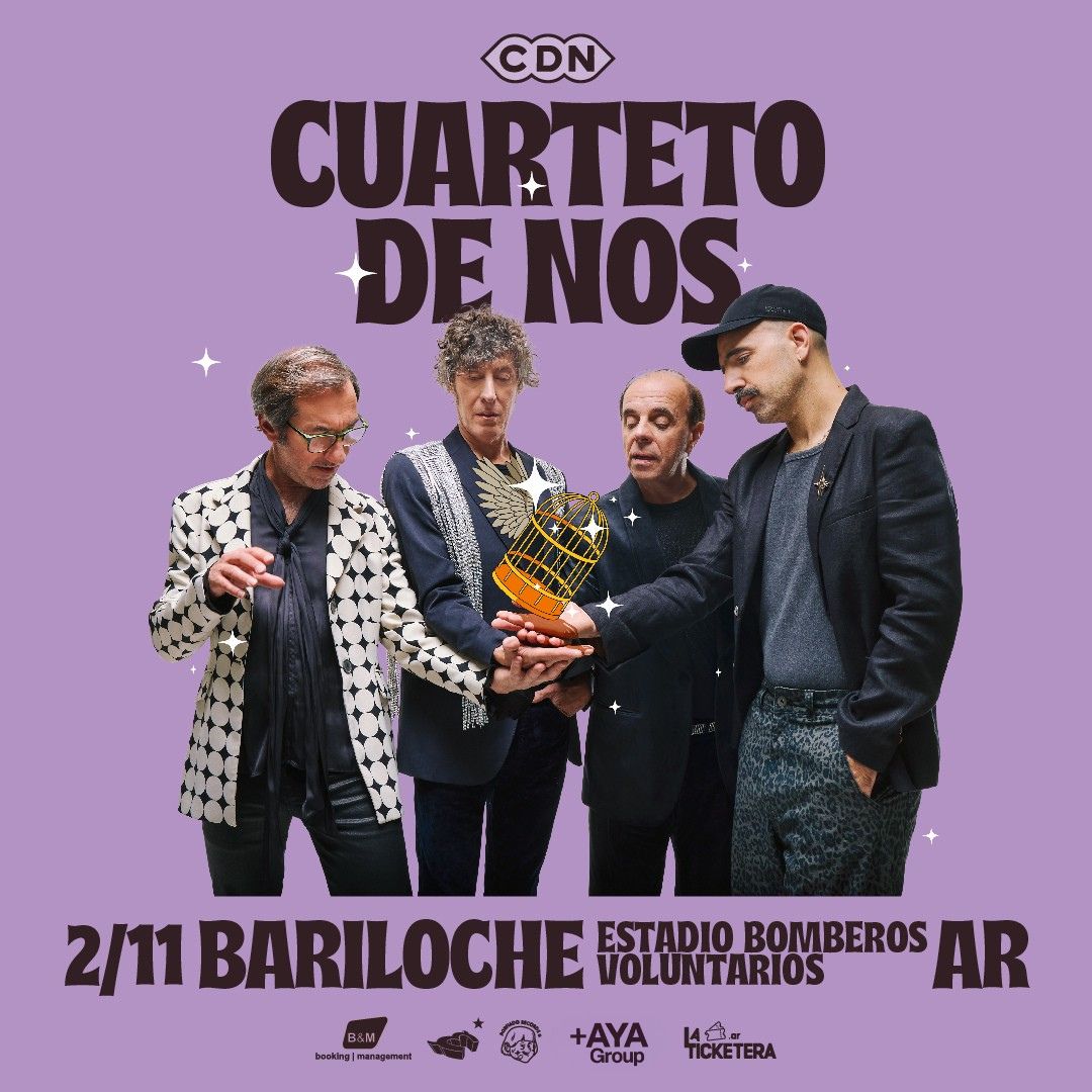 CUARTETO DE NOS EN BARILOCHE