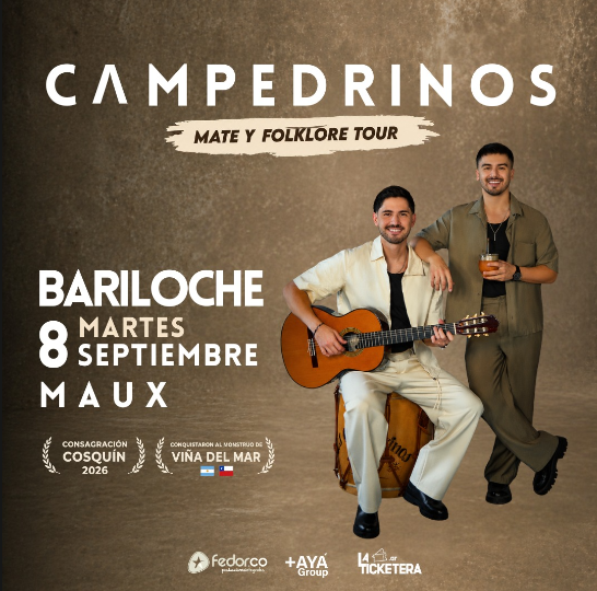CAMPEDRINOS EN BARILOCHE - MATE Y FOLKLORE TOUR