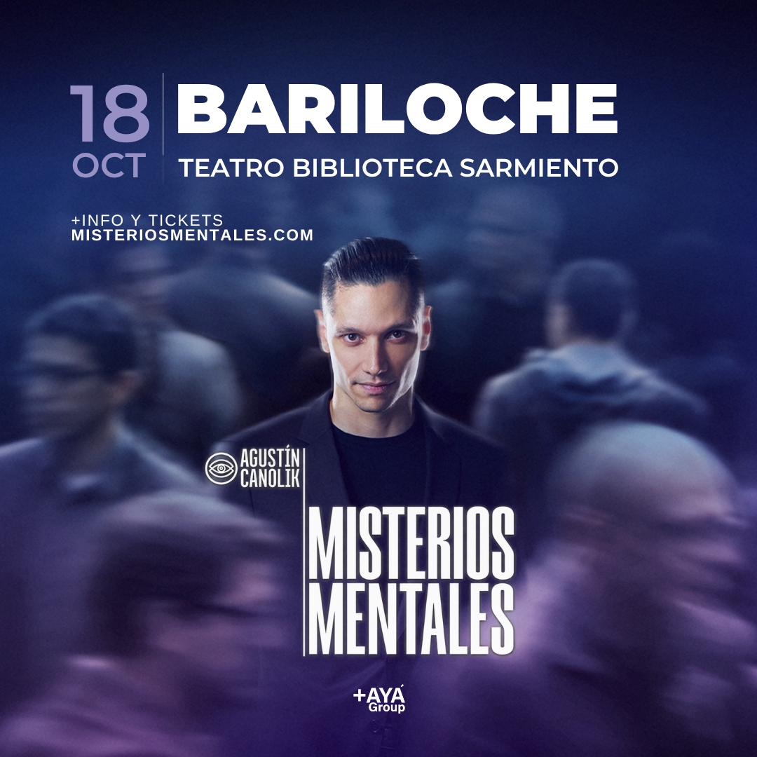MISTERIOS MENTALES - AGUSTIN CANOLIK EN BARILOCHE